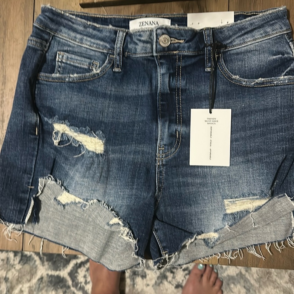 Zenana Jean shorts -